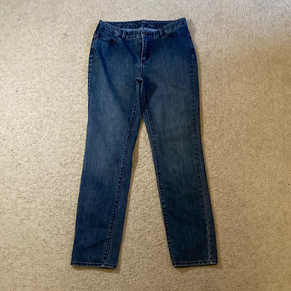 Coldwater Creek Blue Straight Leg Jeans